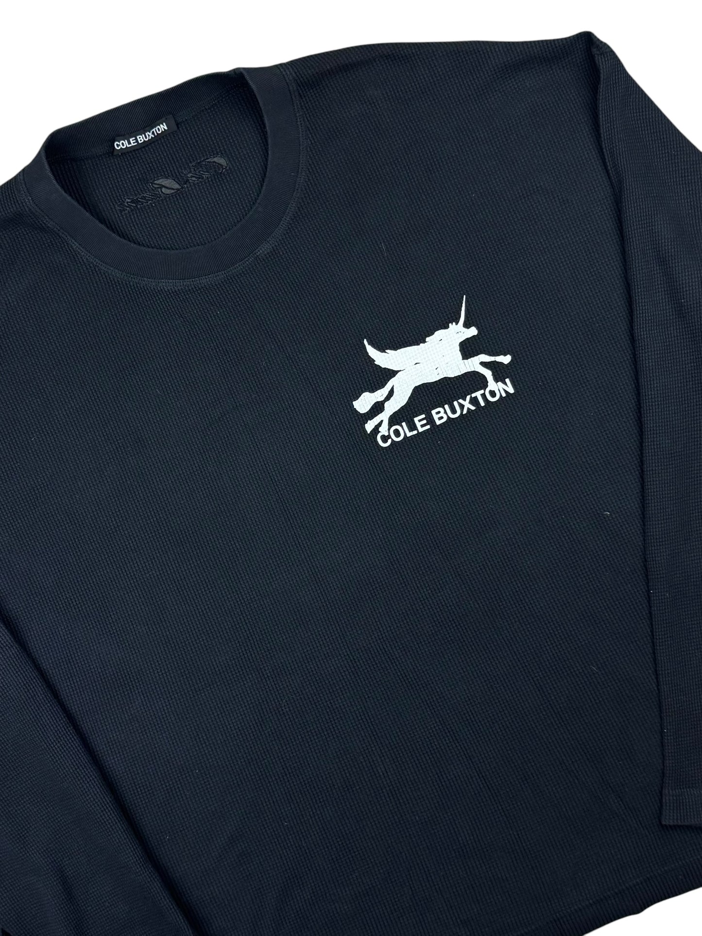 Cole Buxton Long Sleeve Waffle T-Shirt