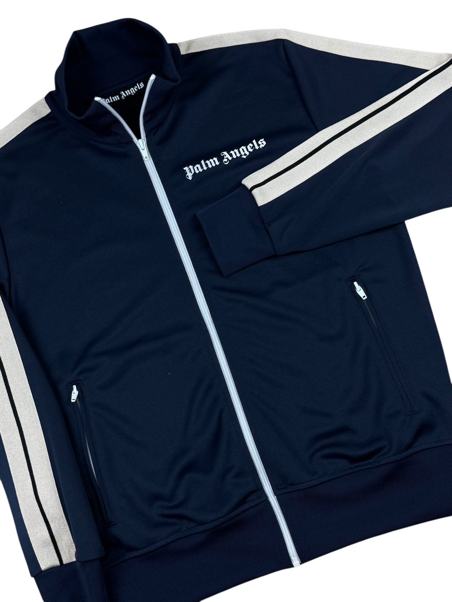Palm Angels Track Top- Navy