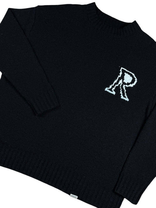 Represent Initial Boucle Knitted Sweater