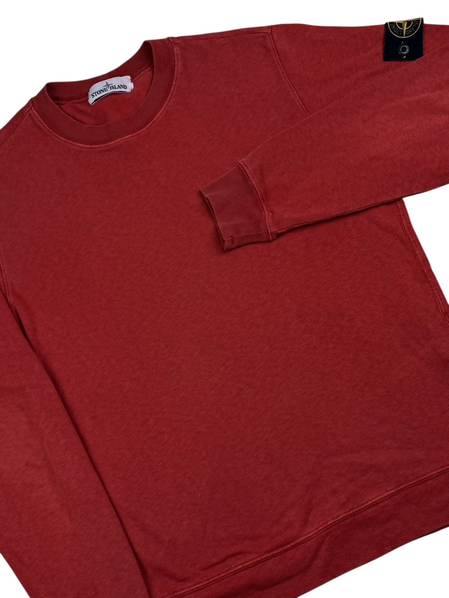 Stone Island Cotton Sweatshirt Red