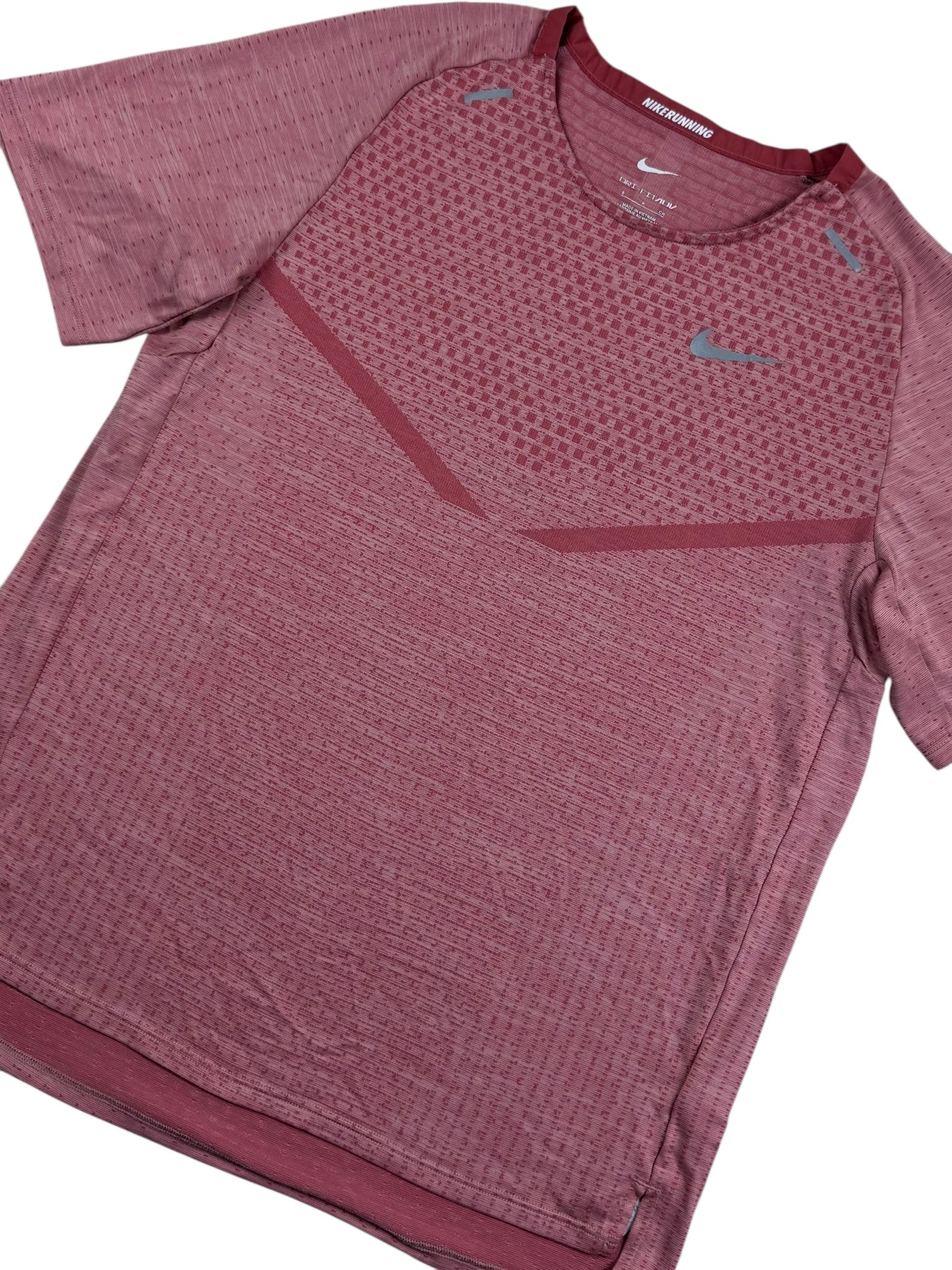 Nike ADV Techknit Ultra Short-Sleeve T-Shirt - Red