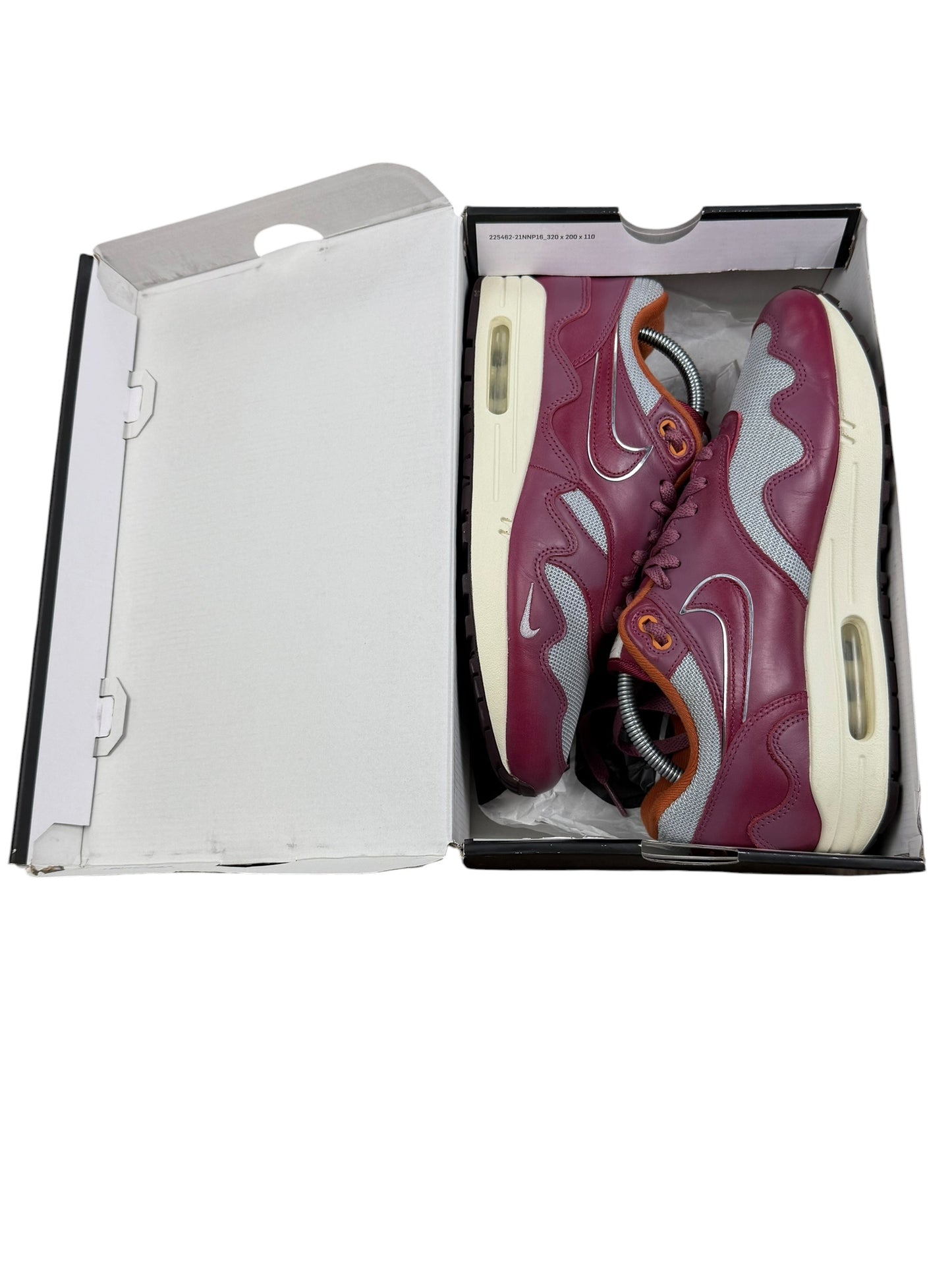 Patta x Nike Air Max 1 'Rush Maroon'