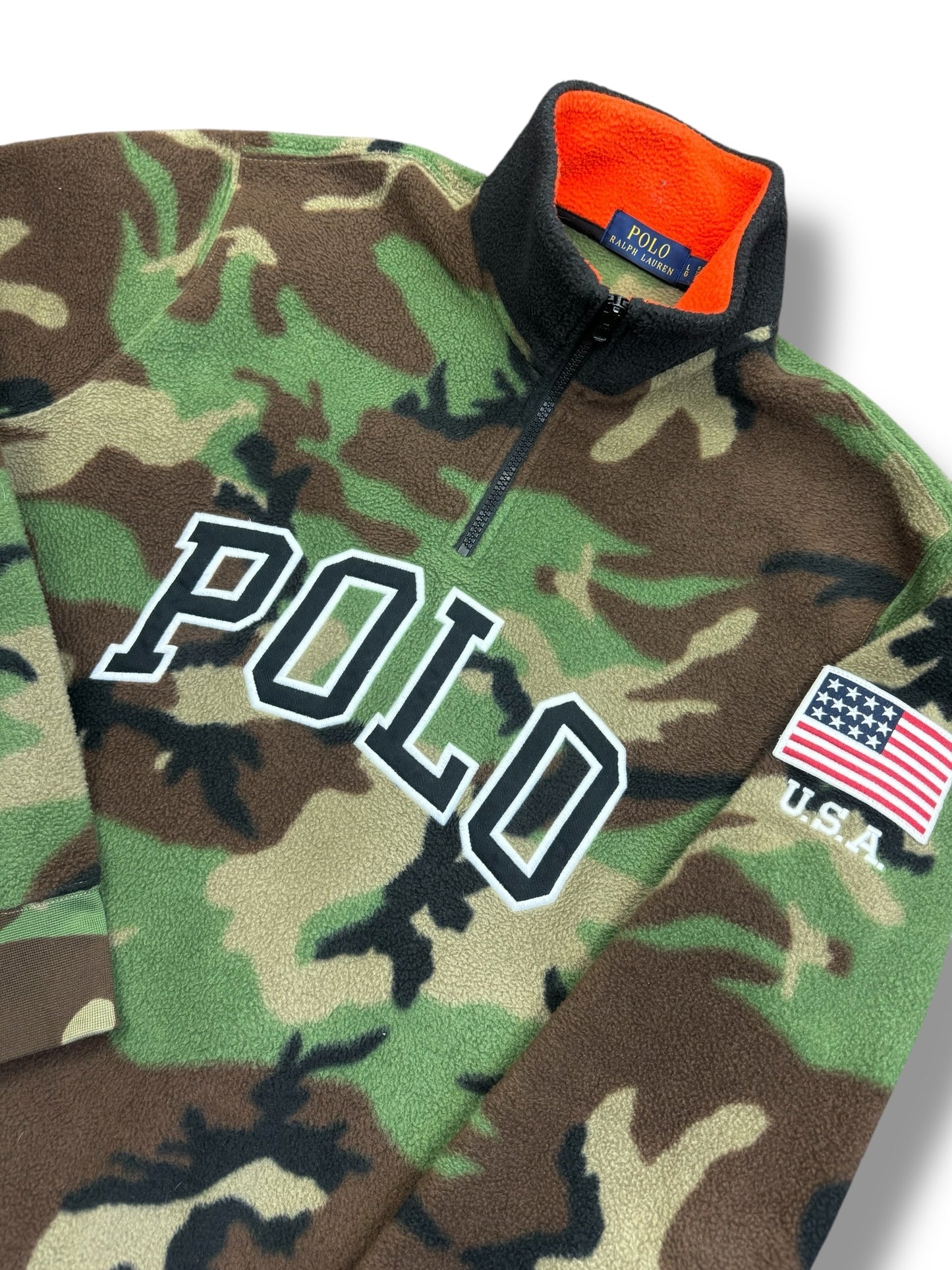 Ralph Lauren Polo Sherpa Quarter Zip Fleece