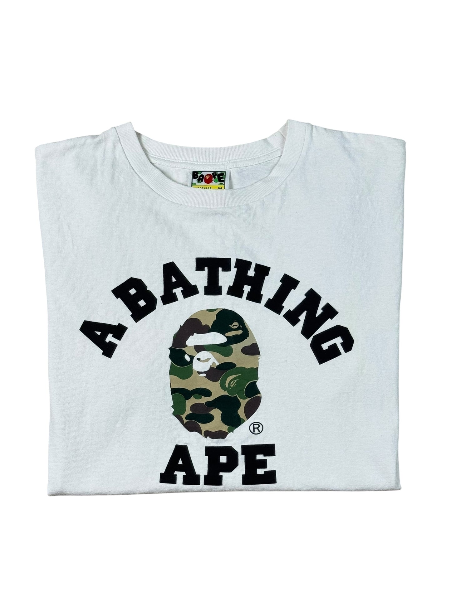 BAPE ABC Camo College Tee