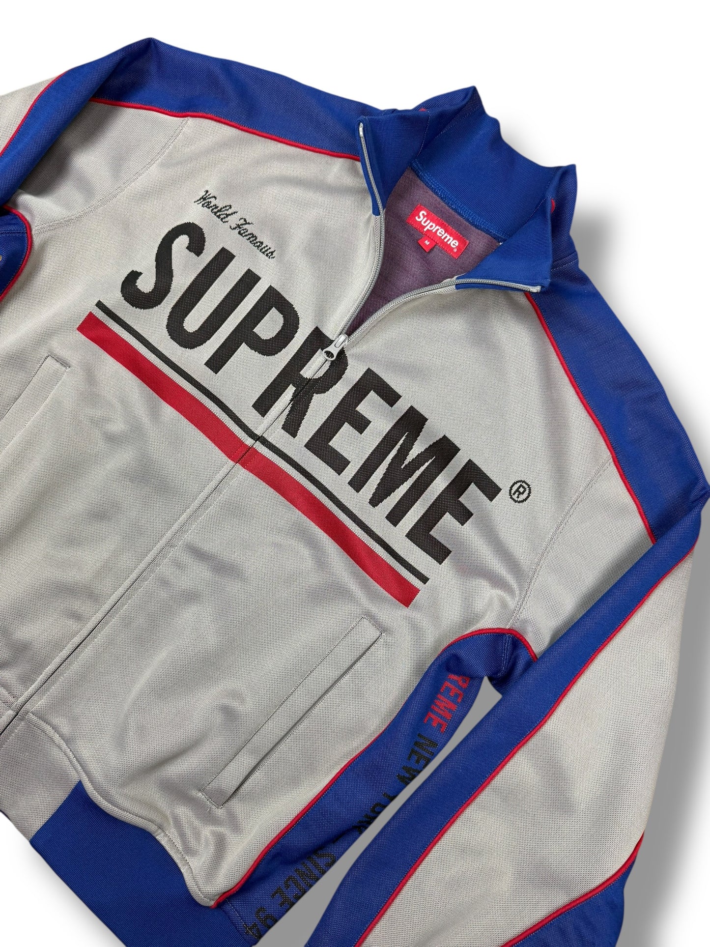 Supreme World Famous Jacquard Track Jacket