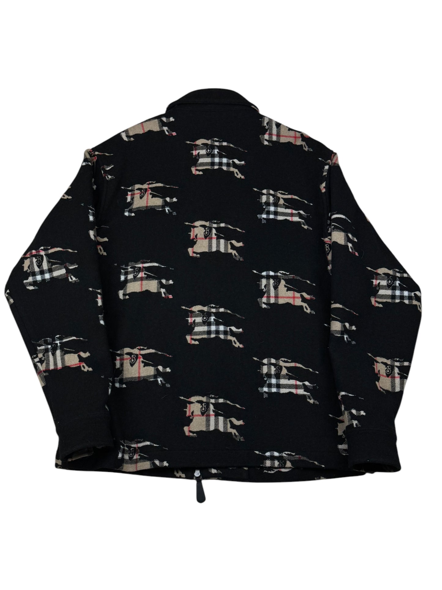 Burberry Paterson EKD Zip Wool Overshirt