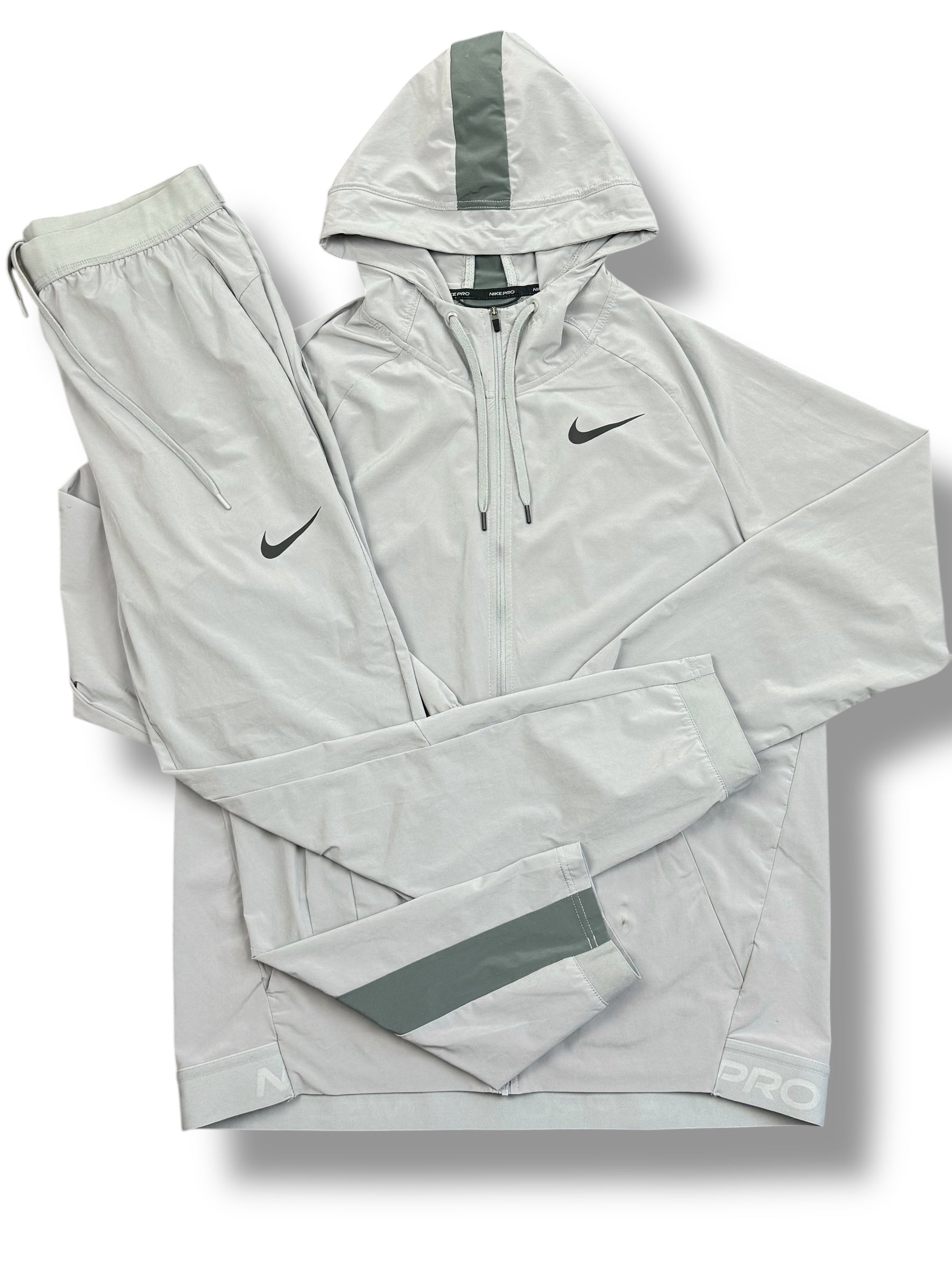 nike black flex tracksuit