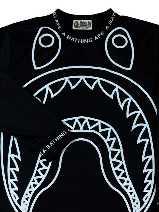 A Bathing Ape Big Shark Long Sleeve T-Shirt