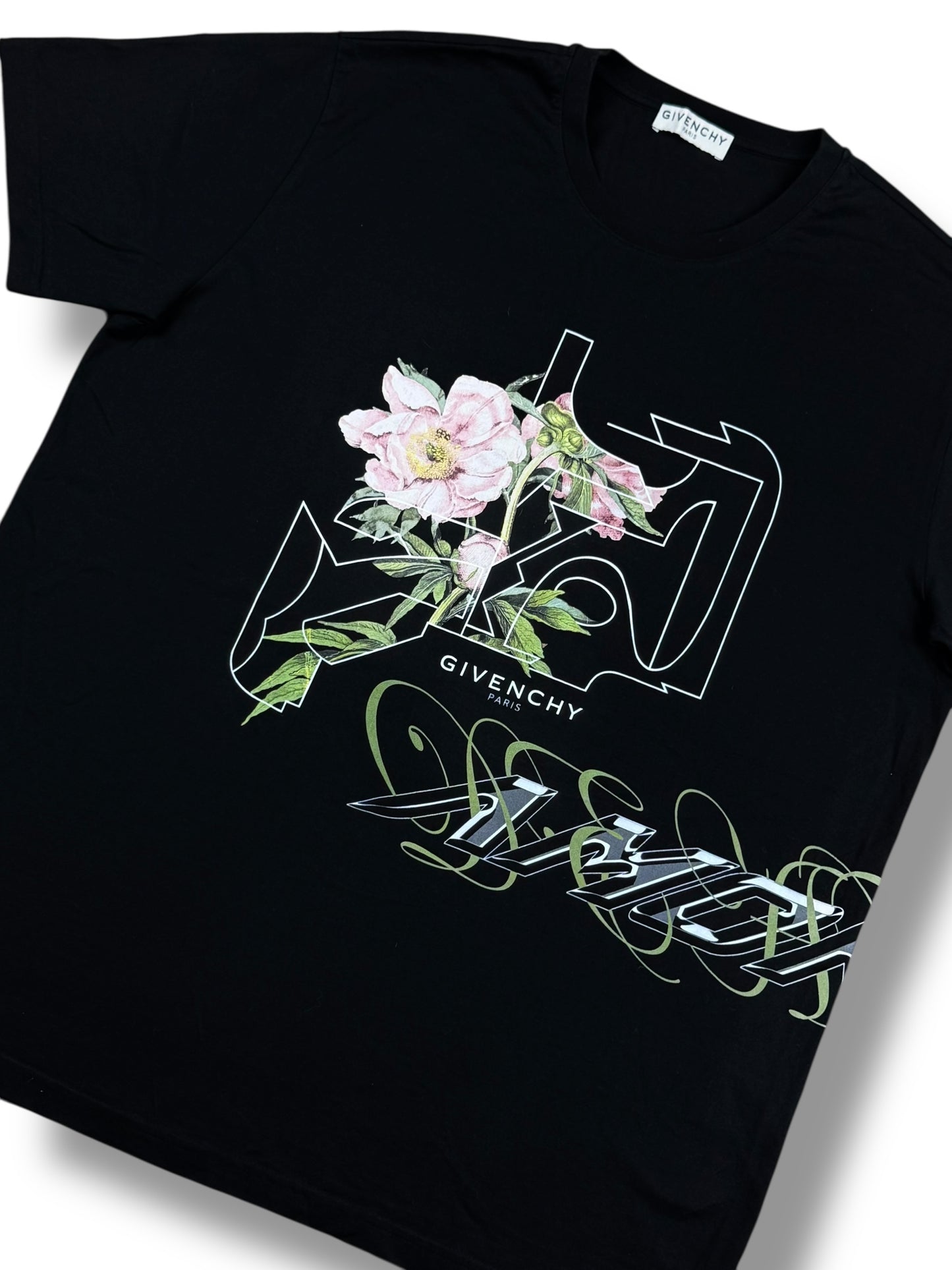 Givenchy Floral Logo T-Shirt