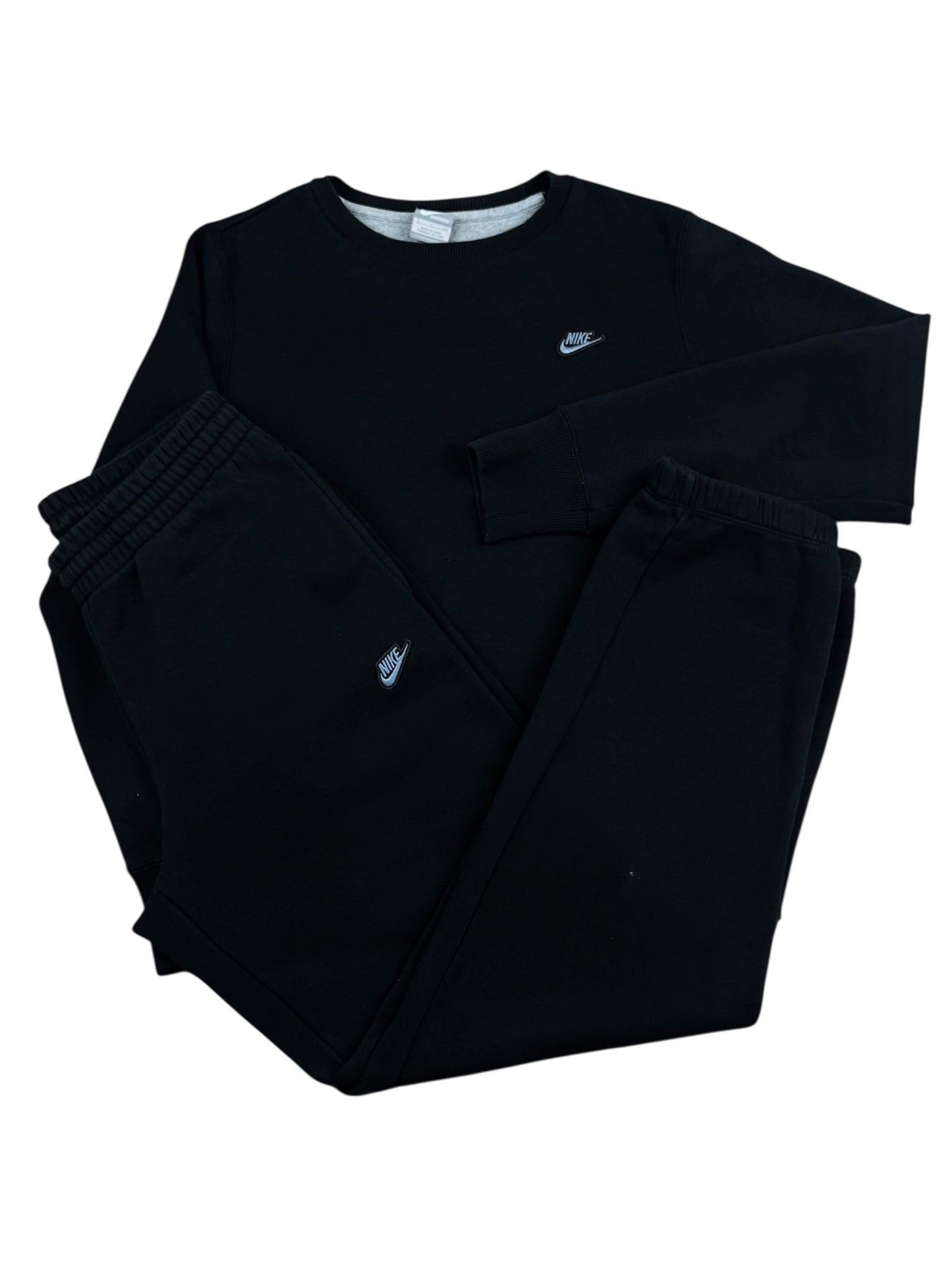 Nike Club Fleece Tracksuit - Black