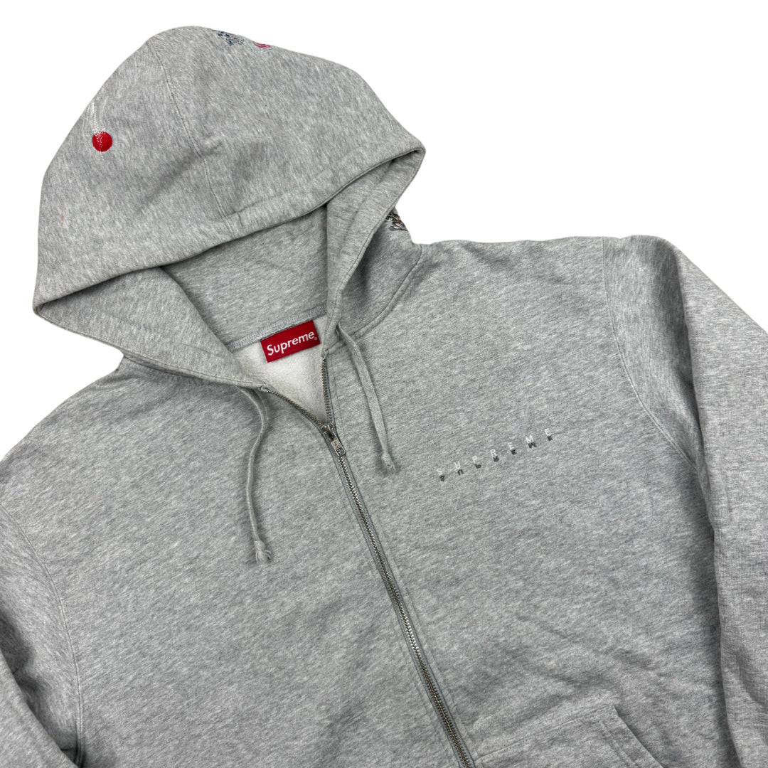 Supreme Embroided Hood Full Zip Up