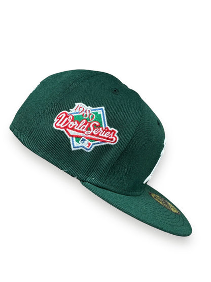 New Era 59 Fifty Oakland Athletics Team Heart Fitted Cap