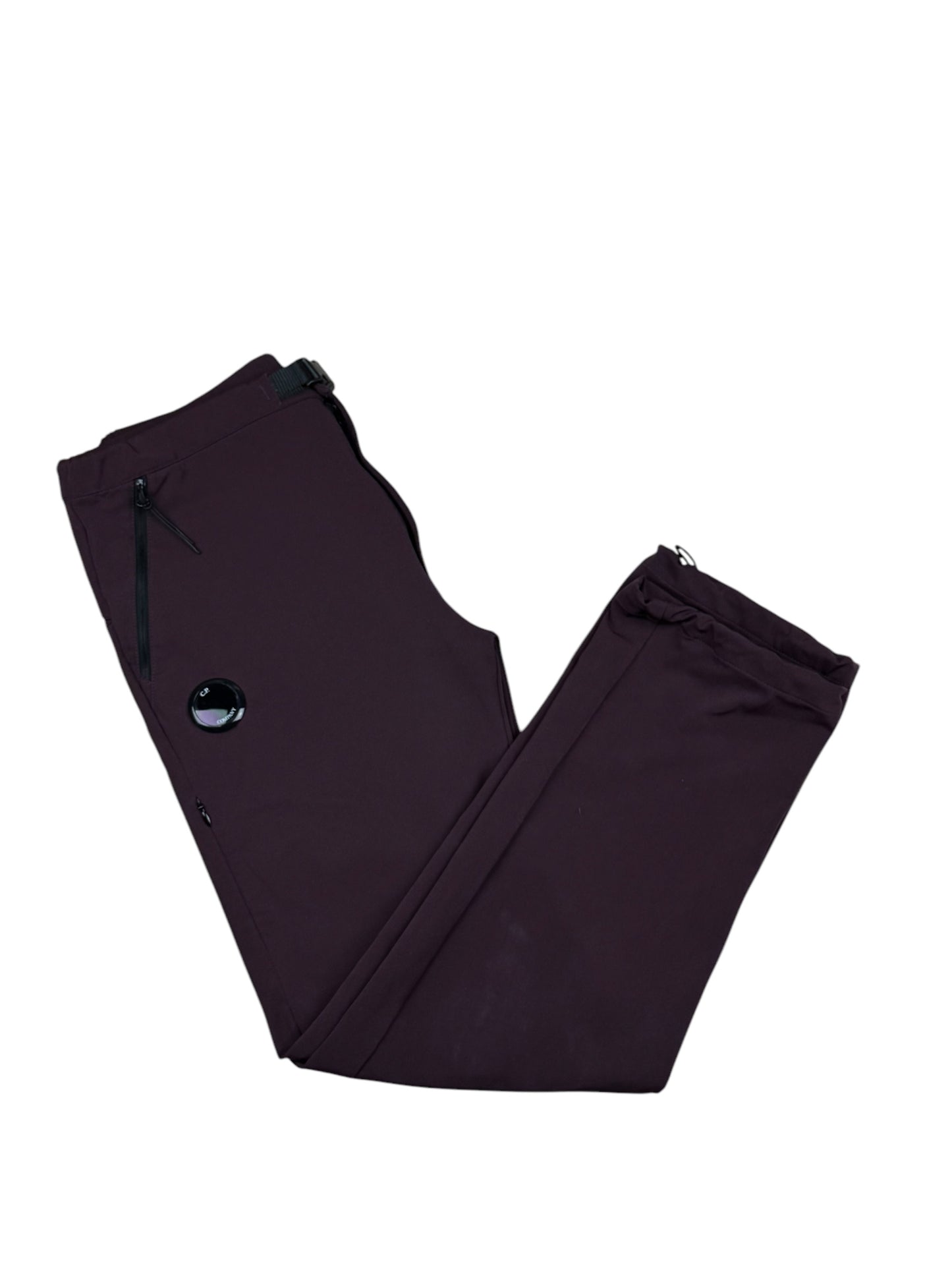 CP Company Burgundy Shell Bottoms