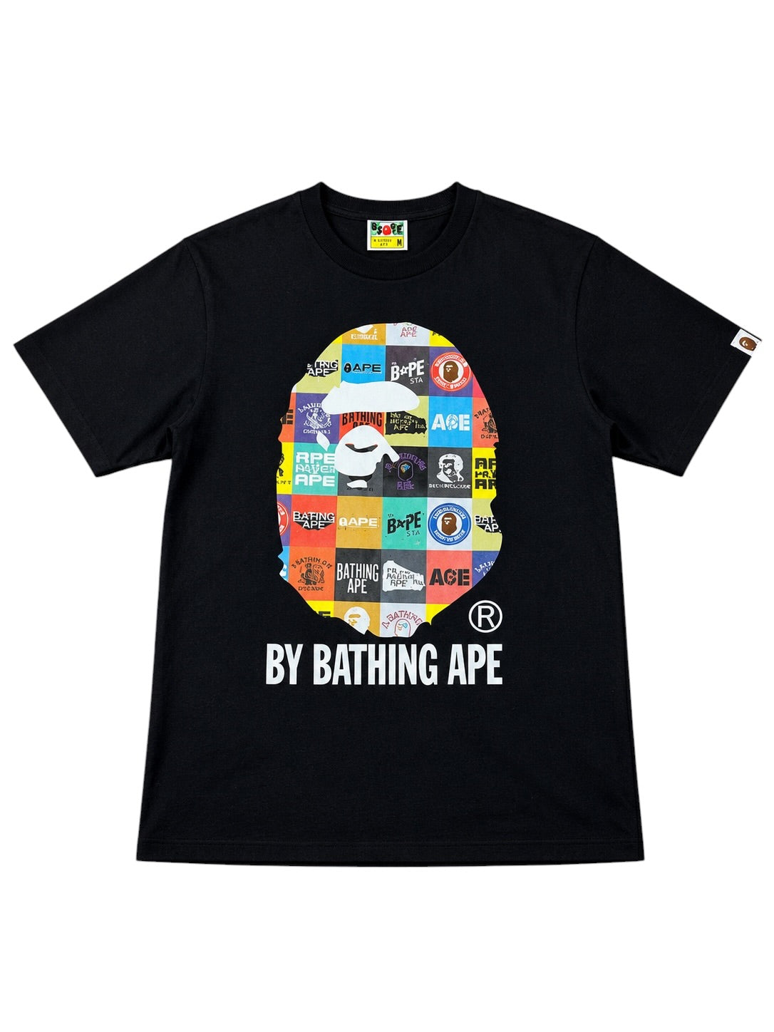 A Bathing Ape (BAPE) Patchwork Logo Tee