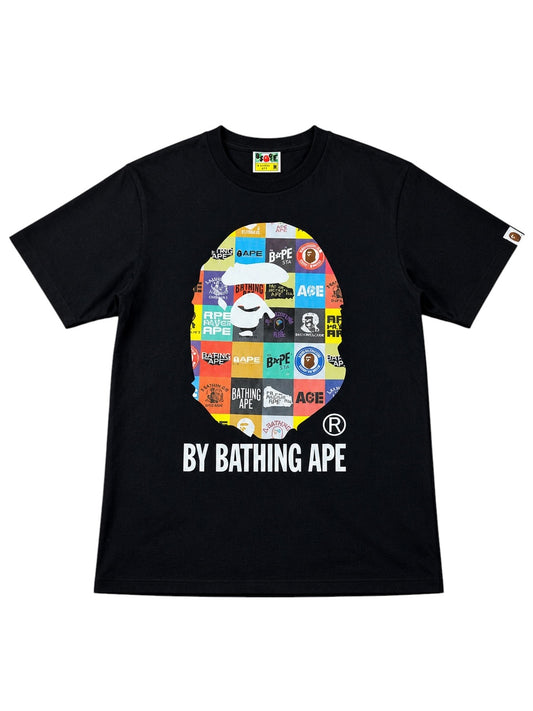 A Bathing Ape (BAPE) Patchwork Logo Tee
