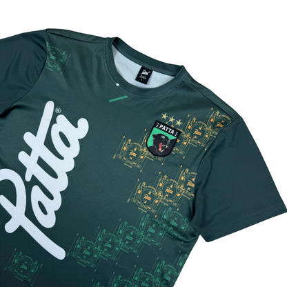 Patta Sideways Football Jersey Forrest Green