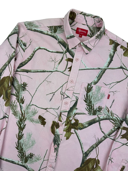 Supreme x Realtree Camo Flannel L/S Shirt FW17