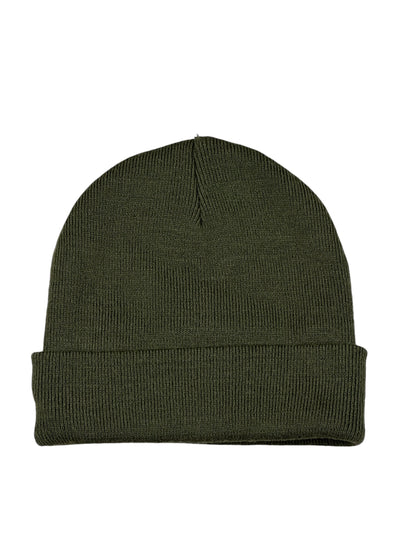 Supreme Crown Logo Beanie FW18 Olive