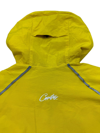 Corteiz RTW Spring Windbreaker Jacket - Yellow/White