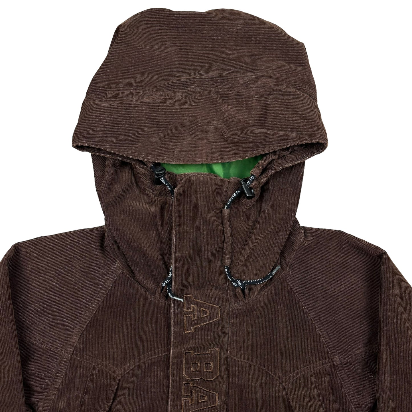 A Bathing Ape BAPE Corduroy Snowboard Jacket- brown