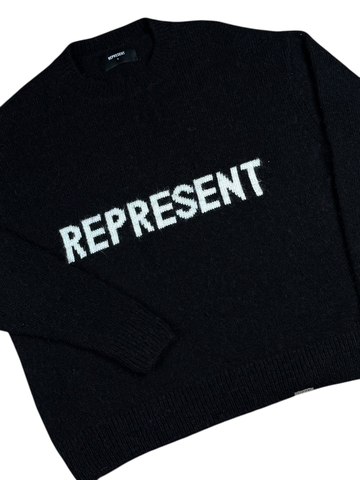 Represent Logo Knit Sweat