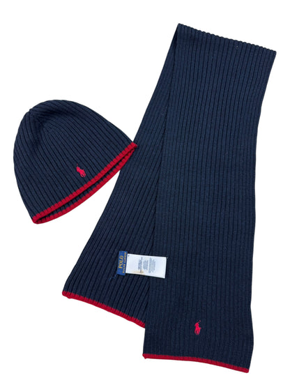 Ralph Lauren Beanie & Scarf Set