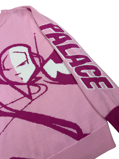 Palace Zomby Knit Pink FW21