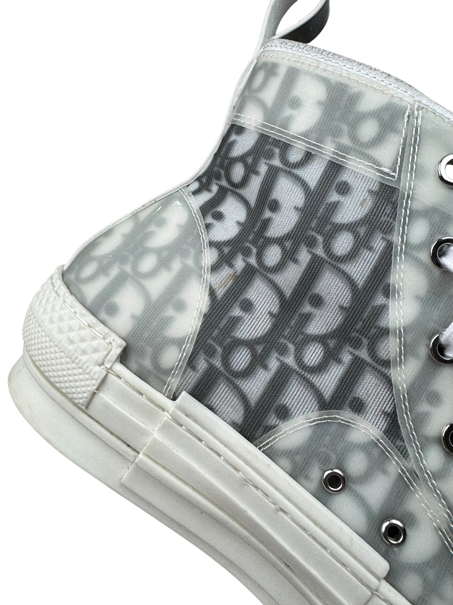 Christian Dior Monogram High Top Sneakers