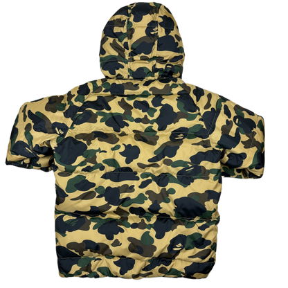 A Bathing Ape 1st Camo Full Zip Puffer Jacket