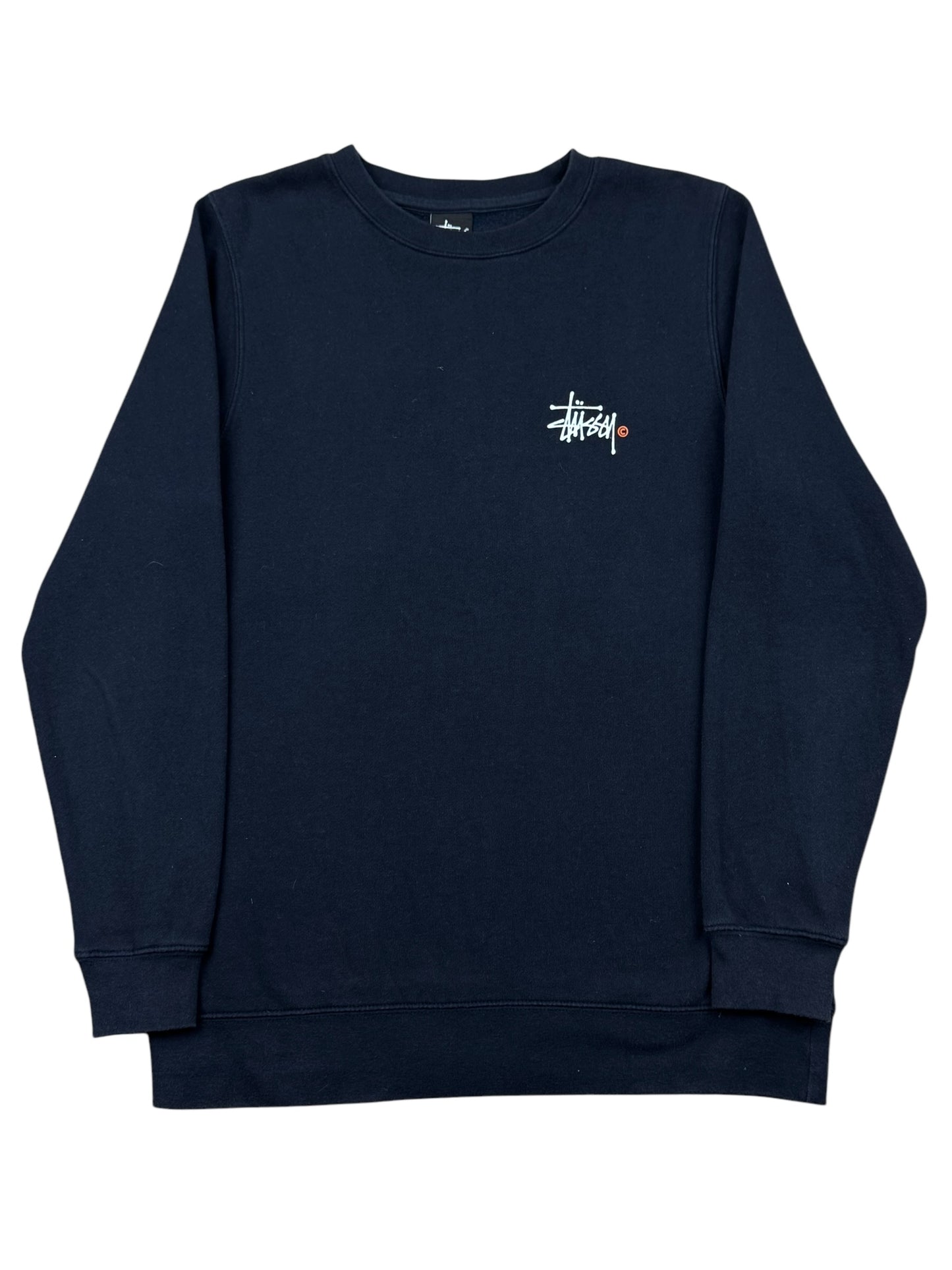 Stussy Classic Logo Sweatshirt Navy