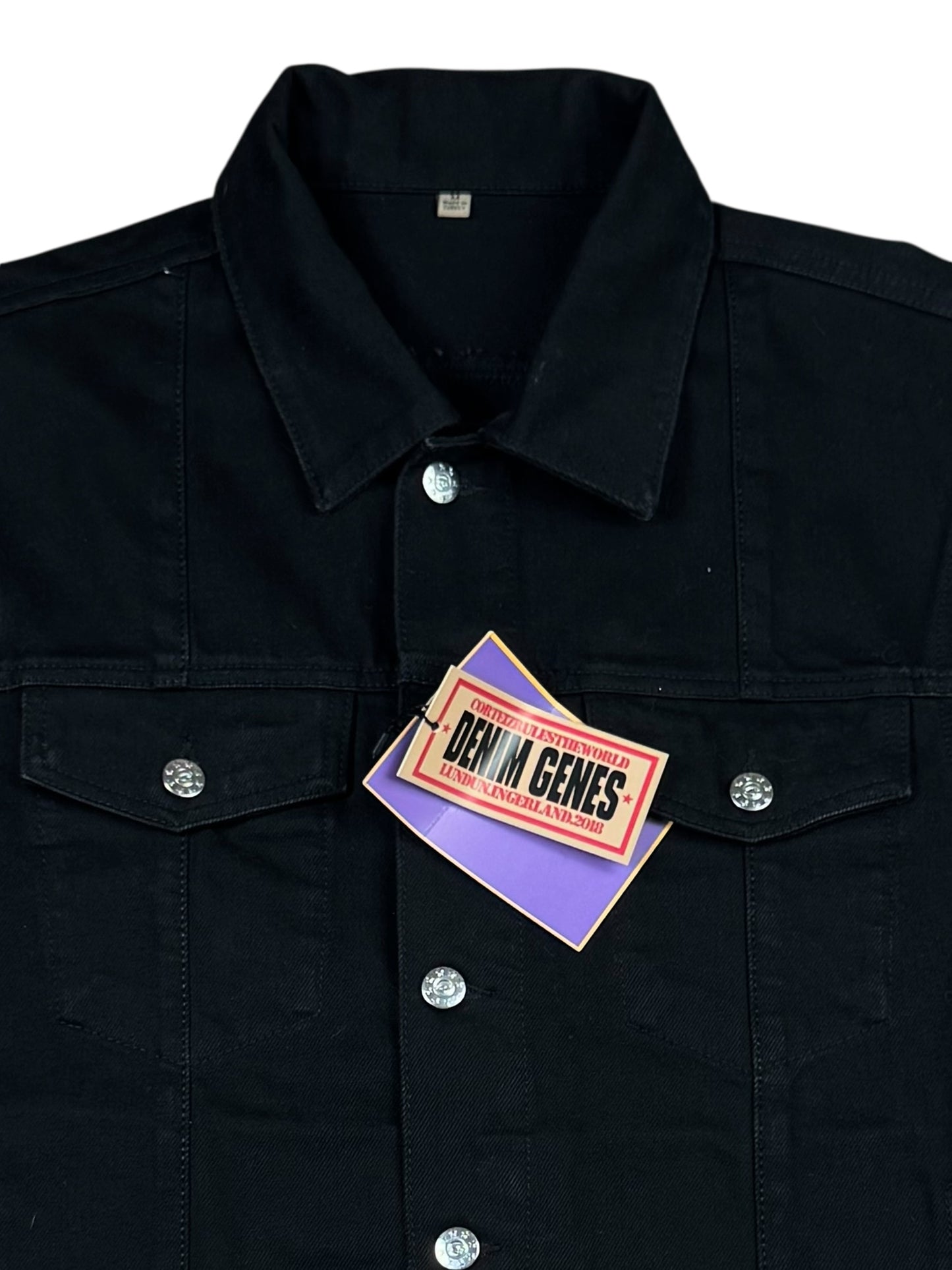 Corteiz C-Star Stitch-Down Denim Jacket