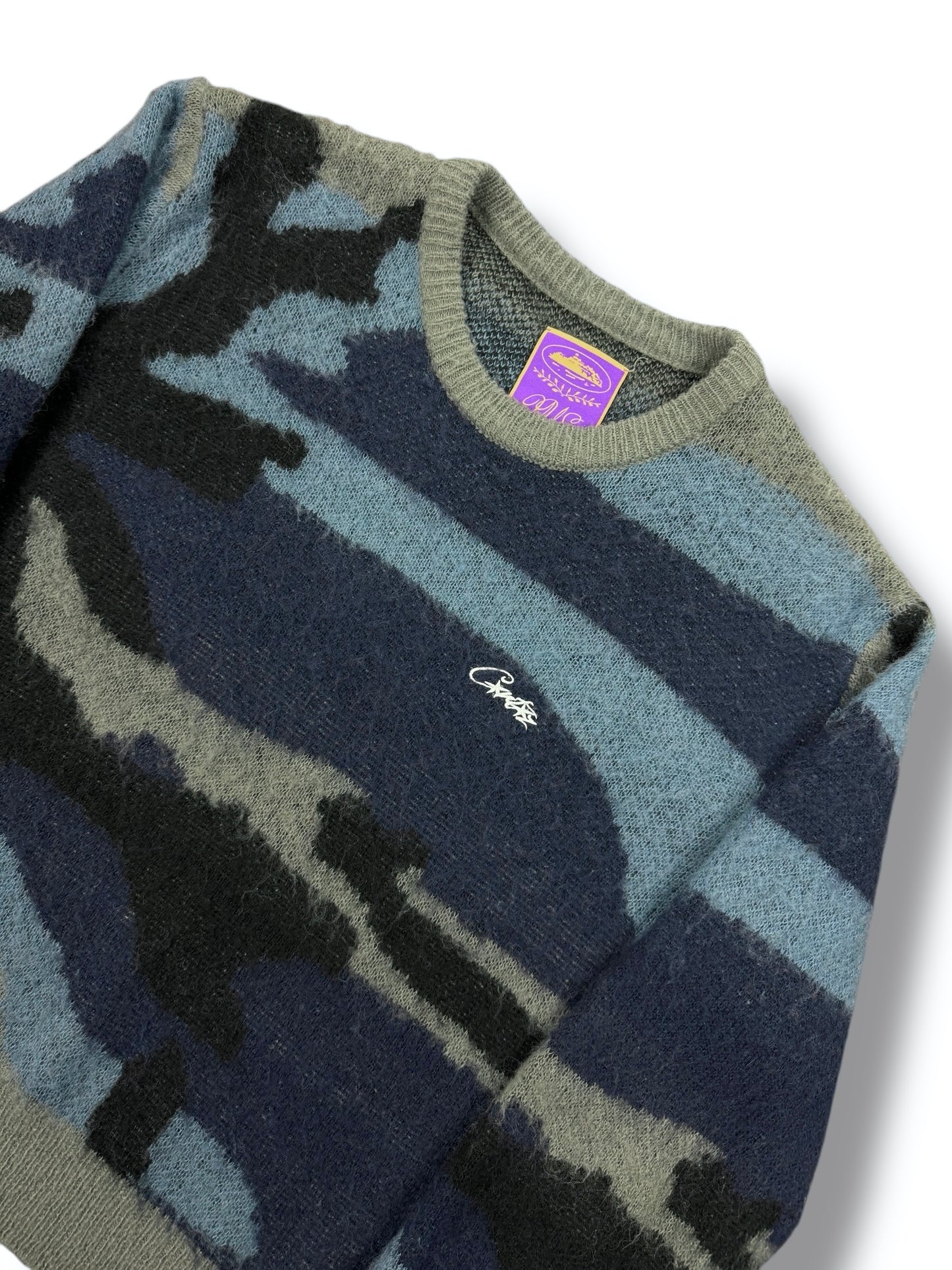 Corteiz Mohair Knit Sweater