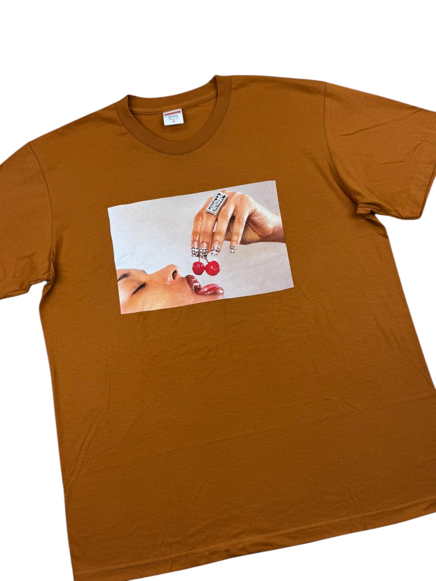 Supreme Cherries T-Shirt Burnt Orange