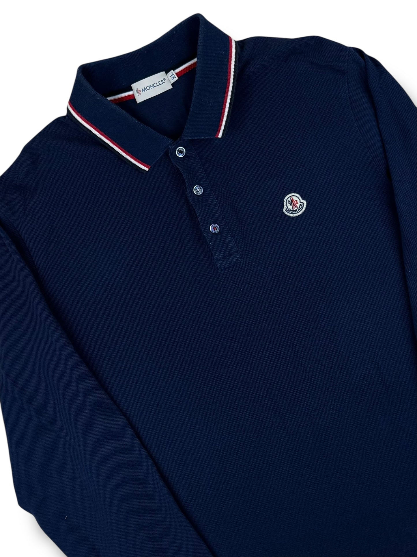 Moncler Long Sleeve Polo