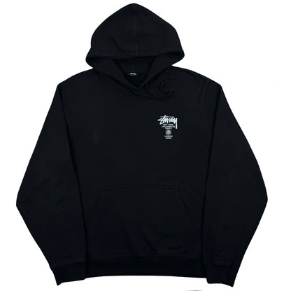 Stussy World Tour Hoodie- Black