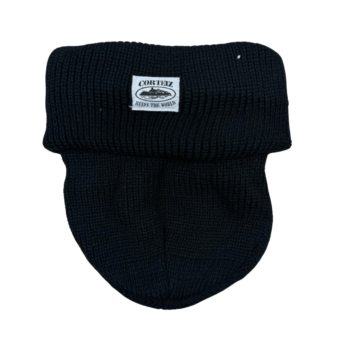 Corteiz 5 Starz Knit Balaclava - Black