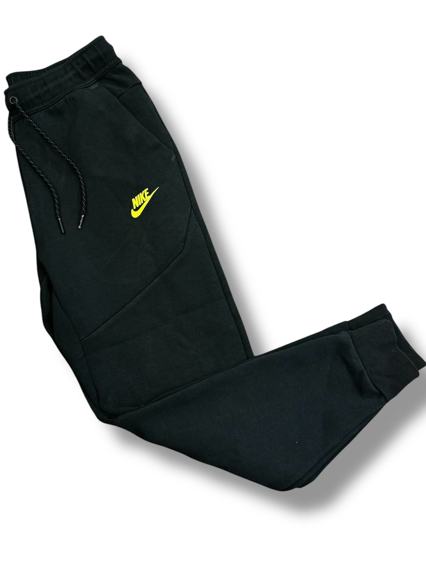 Nike Tech Fleece Full Tracksuit Black/Grey/Volt