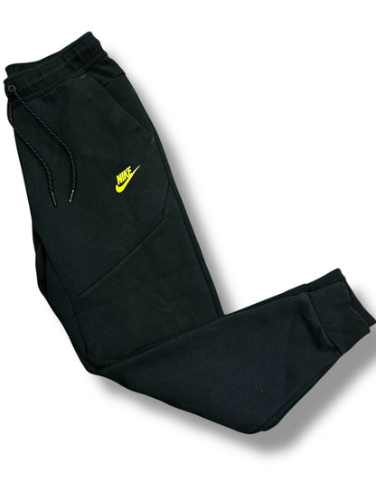 Nike Tech Fleece Full Tracksuit Black/Grey/Volt