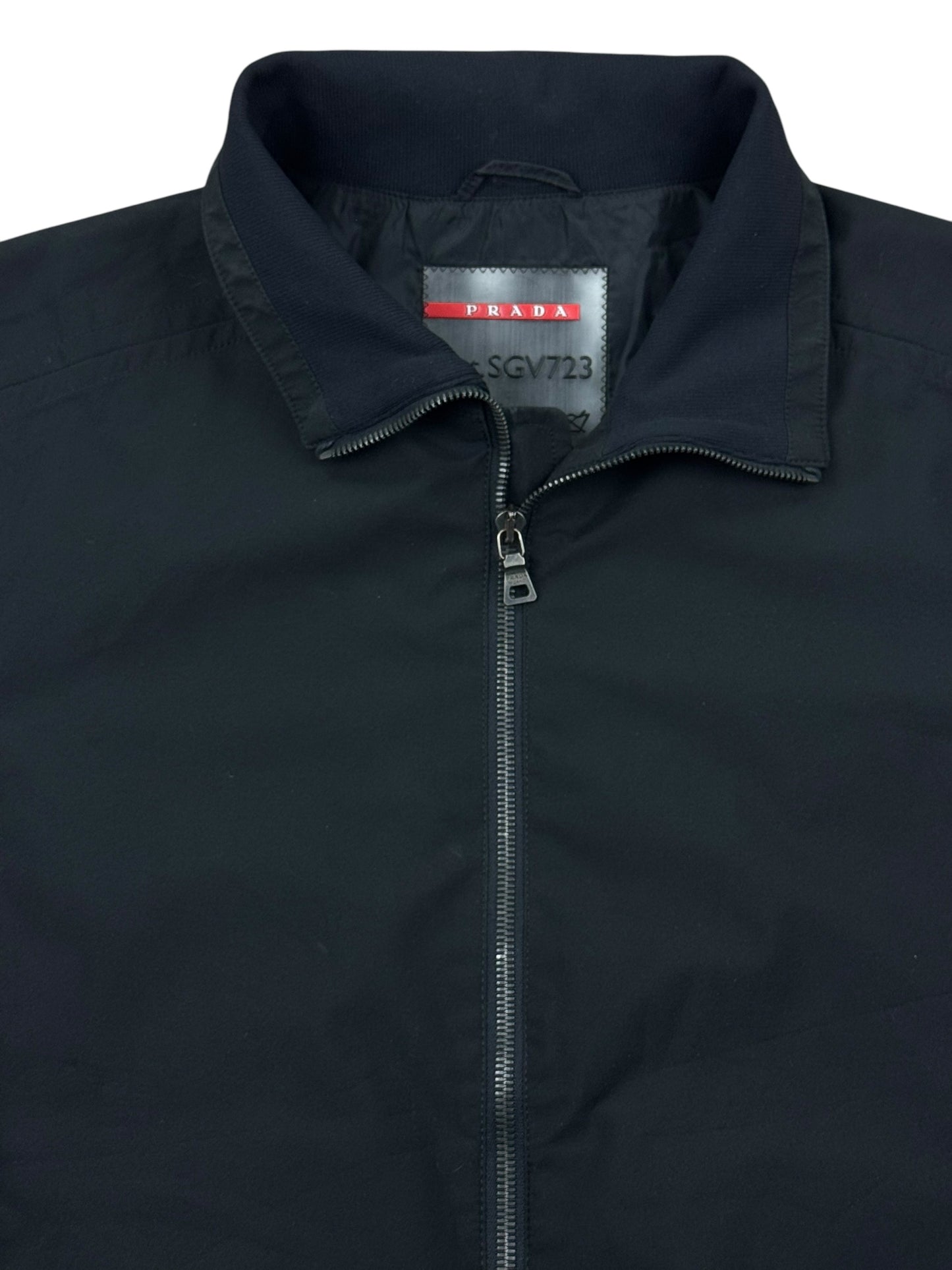 Prada Sport Goretex Harrington Jacket Black