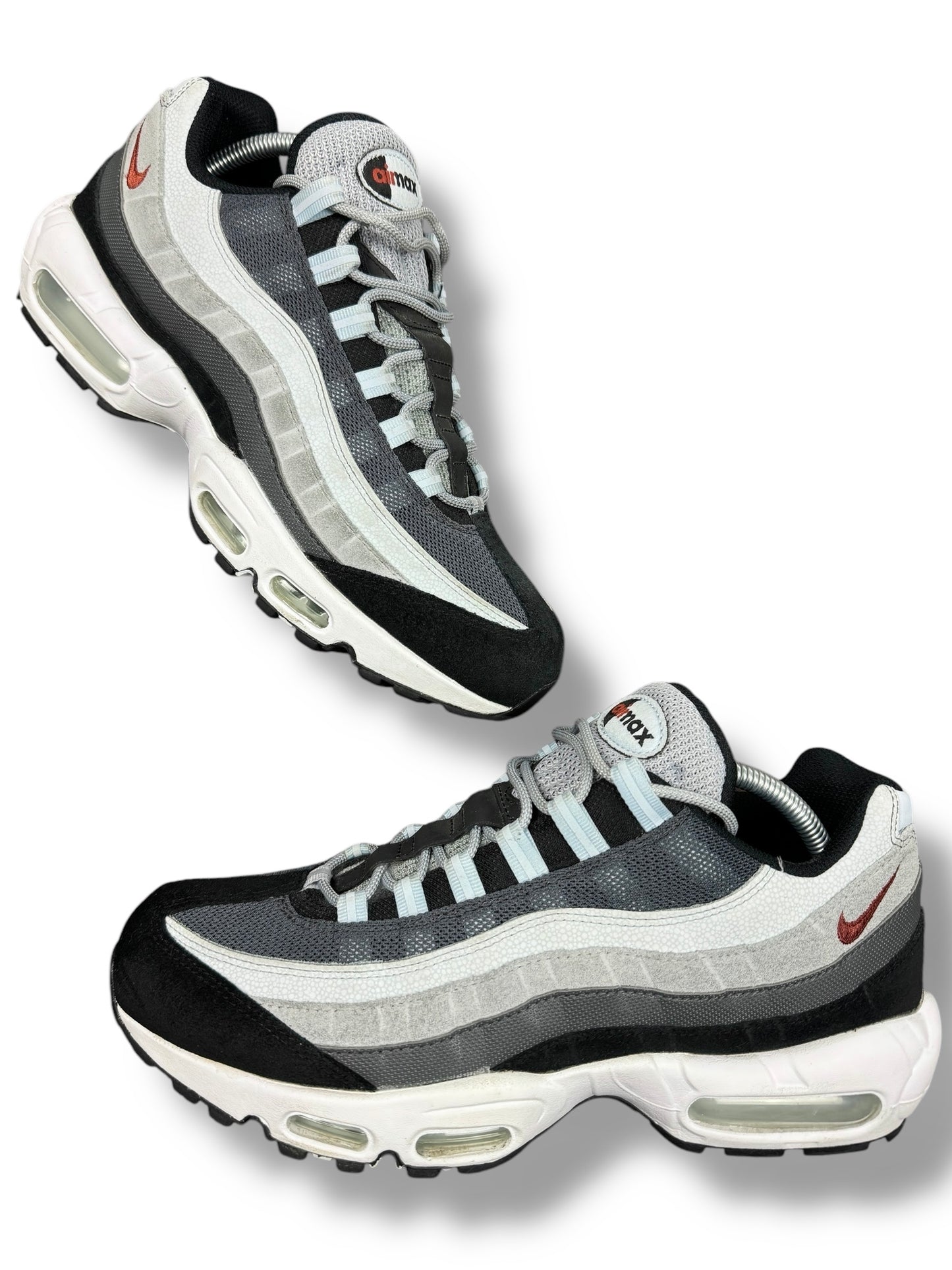 Nike Air Max 95 Wolf Grey Rugged Orange