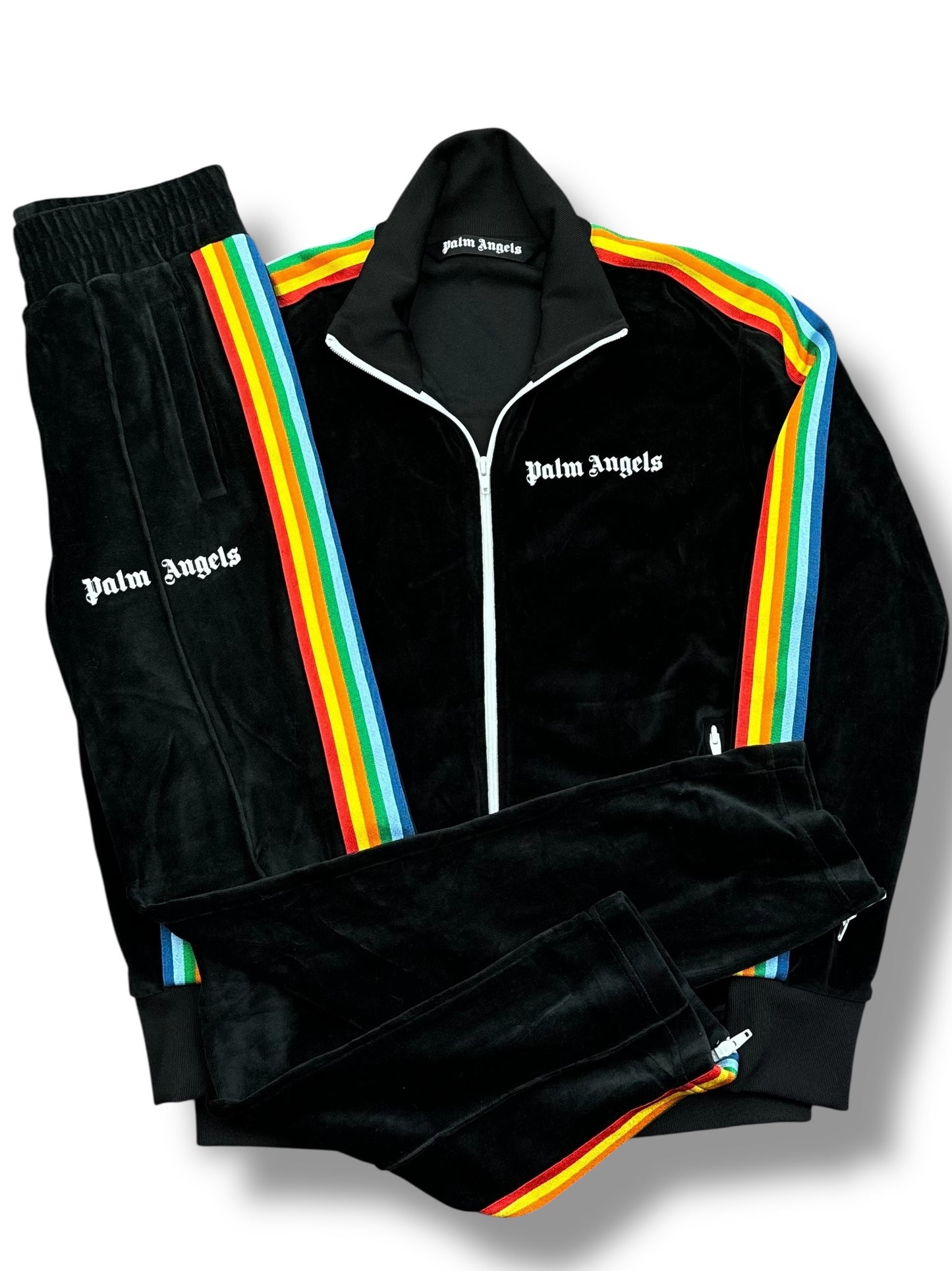 Palm Angels Velour Full Tracksuit