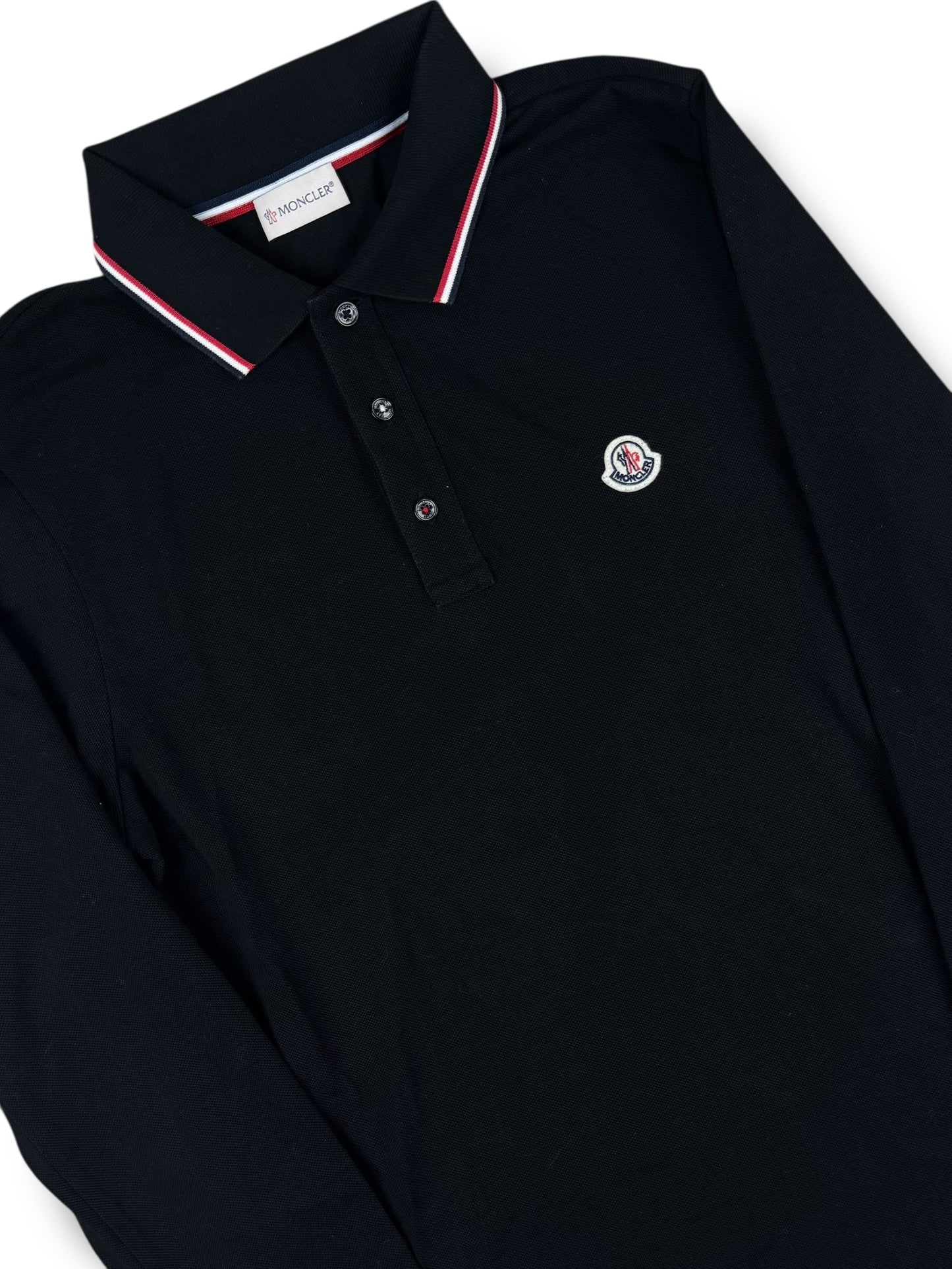 Moncler Long Sleeve Polo