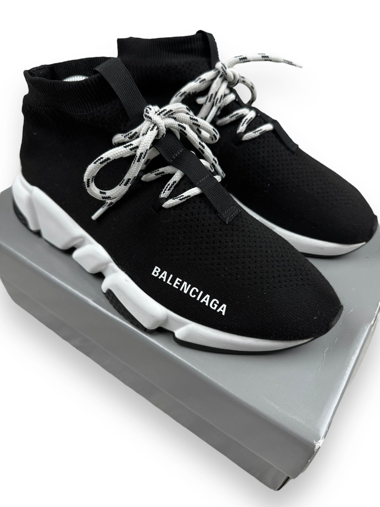 Balenciaga Speed Knit Lace Up