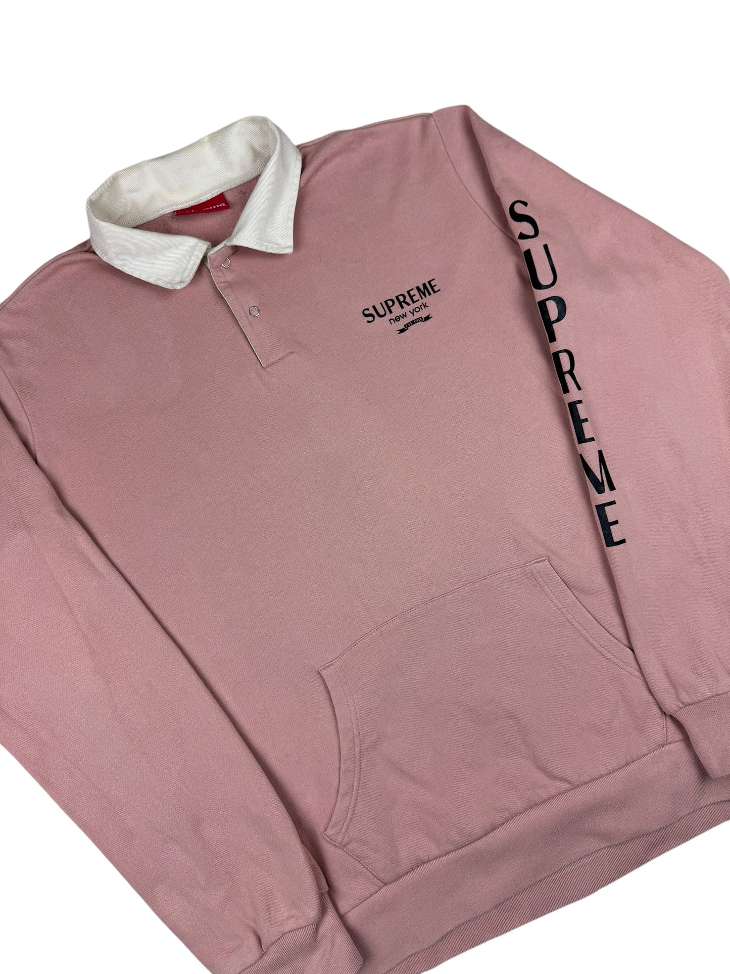 Supreme Spellout Rugby Sweatshirt - FW16