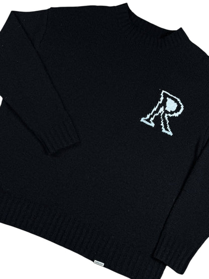 Represent Initial Boucle Knitted Sweater