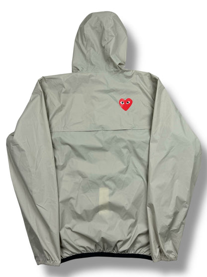 Comme Des Garçons x K Way Half Zip Packable Jacket