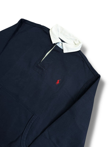 Ralph Lauren Polo Icon Logo Rugby Sweatshirt