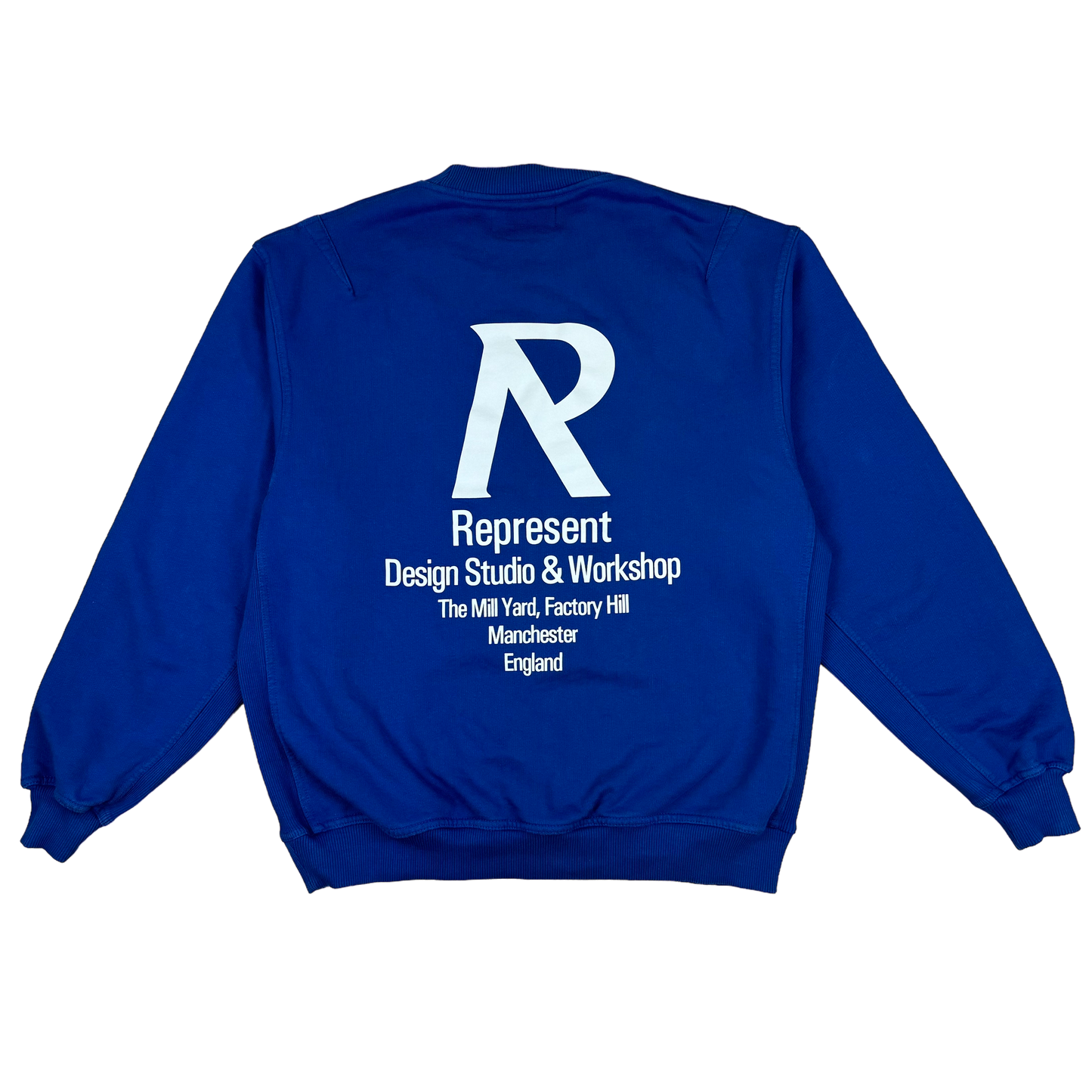 Represent Initial Sweater Cobalt Blue