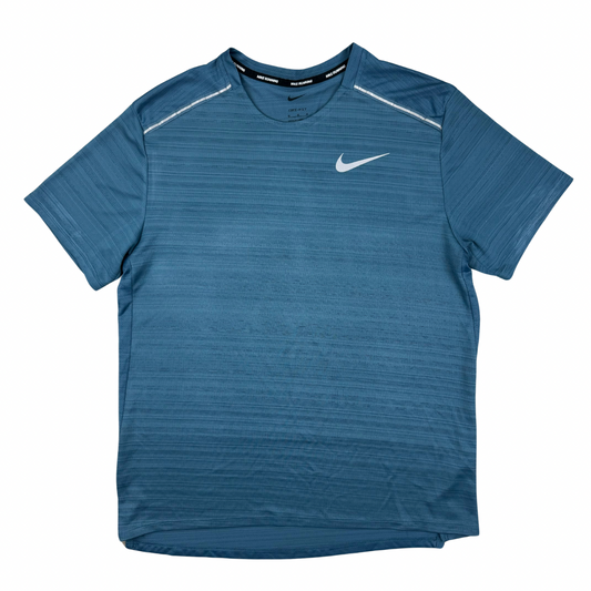 Nike Dri-Fit Miler T-Shirt - Thunderstorm Blue