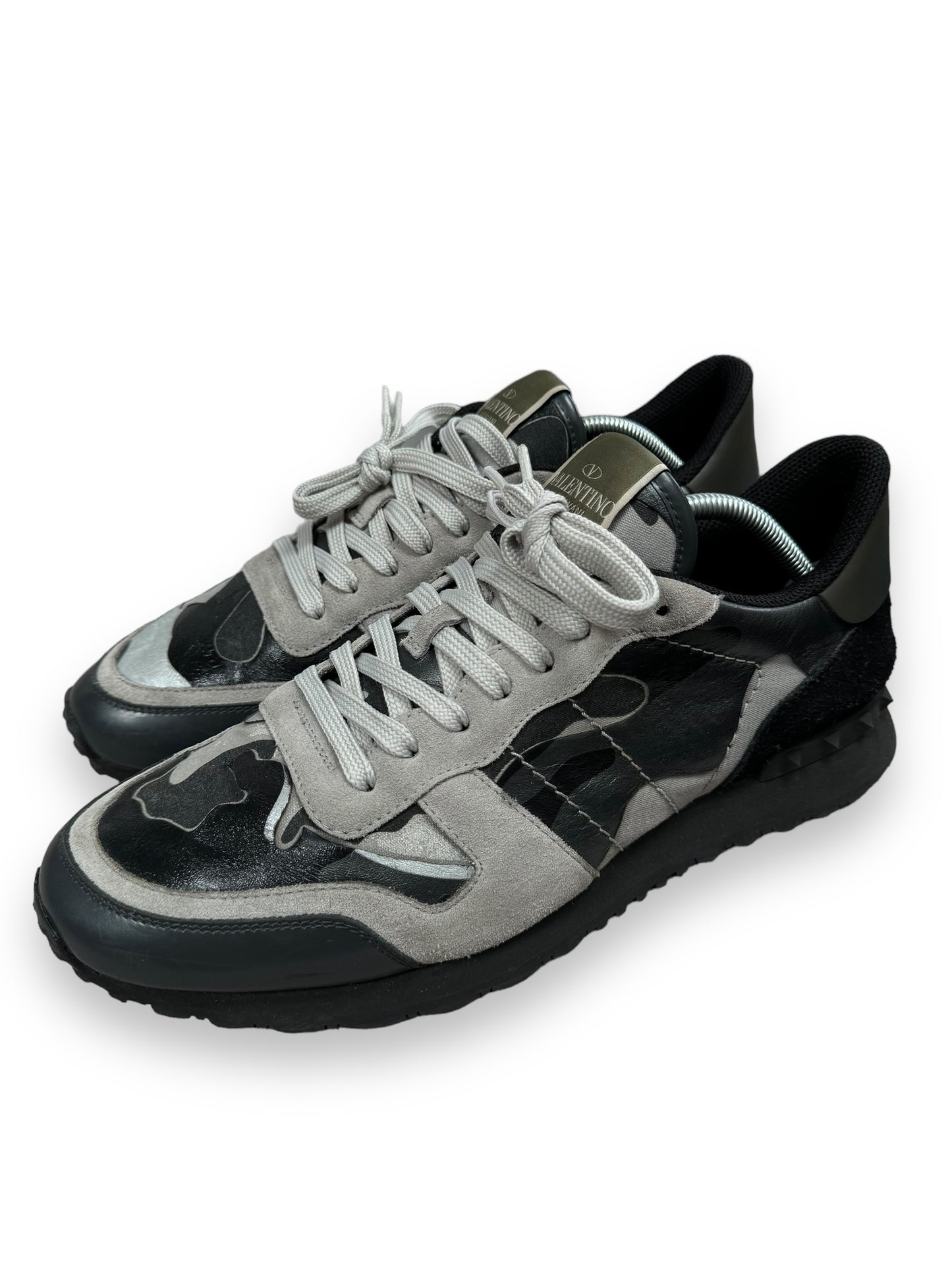 VALENTINO Rockrunner Camouflage Sneaker Grey/Black